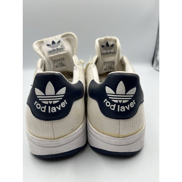 Adidas Rod Laver White Navy G99864 Mens 9.5 05/14 &NEVER WORN HAS TAG ON THEM - Picture 7 of 16